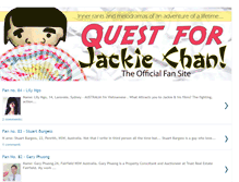 Tablet Screenshot of jackiechanfanaustralia.blogspot.com