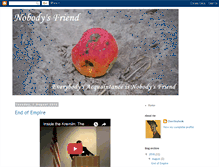 Tablet Screenshot of nobodysfriend.blogspot.com