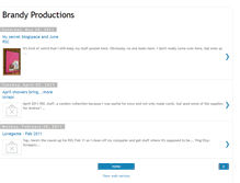 Tablet Screenshot of brandyproductionsscrap.blogspot.com