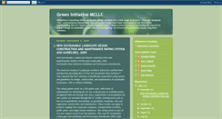 Desktop Screenshot of greeninitiativemcllc.blogspot.com