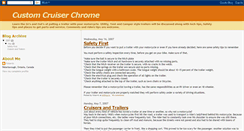 Desktop Screenshot of customcruiserchrome.blogspot.com