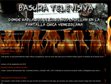 Tablet Screenshot of basuratelevisiva.blogspot.com