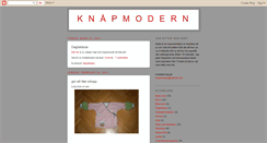 Desktop Screenshot of knapmodern.blogspot.com