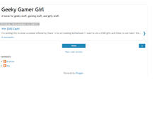Tablet Screenshot of geekygamergrrl.blogspot.com