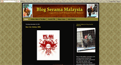 Desktop Screenshot of blogseramamalaysia.blogspot.com