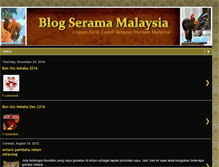 Tablet Screenshot of blogseramamalaysia.blogspot.com