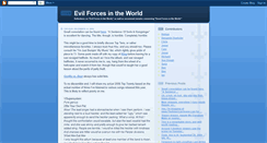 Desktop Screenshot of evilforces.blogspot.com