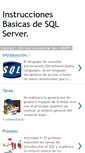 Mobile Screenshot of instruccionesbasicassql.blogspot.com