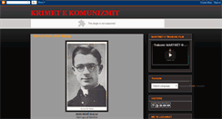 Desktop Screenshot of krimetekomunizmit.blogspot.com