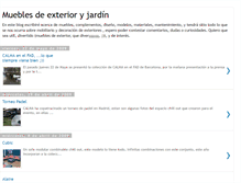 Tablet Screenshot of mueblesdeexterioryjardin.blogspot.com