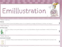 Tablet Screenshot of emiillustration.blogspot.com