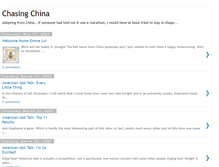 Tablet Screenshot of chasingchina.blogspot.com