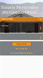Mobile Screenshot of escuelamontevideogranizo.blogspot.com
