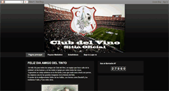 Desktop Screenshot of clubdelvinoligai.blogspot.com