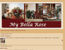 Tablet Screenshot of mybellarose.blogspot.com