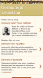 Mobile Screenshot of germansoflouisiana.blogspot.com