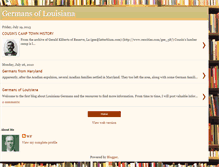 Tablet Screenshot of germansoflouisiana.blogspot.com