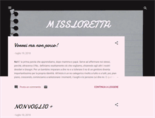 Tablet Screenshot of missloretta83.blogspot.com