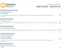 Tablet Screenshot of companyrescue.blogspot.com