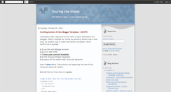 Desktop Screenshot of indietour.blogspot.com