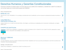 Tablet Screenshot of misderechosygarantias.blogspot.com