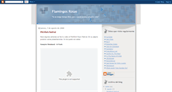 Desktop Screenshot of flamingosrosas.blogspot.com