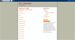 Desktop Screenshot of pari-littleangel.blogspot.com