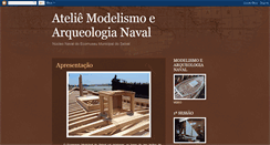 Desktop Screenshot of modelismo-e-arqueologia.blogspot.com