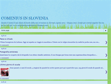 Tablet Screenshot of comeniusinslovenia.blogspot.com