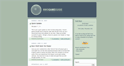 Desktop Screenshot of mmogameguides.blogspot.com