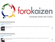 Tablet Screenshot of forokaizen.blogspot.com