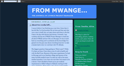 Desktop Screenshot of fromwange.blogspot.com