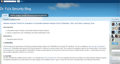 Desktop Screenshot of fumalwareanalysis.blogspot.com