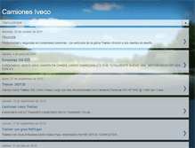 Tablet Screenshot of iveco-venezuela.blogspot.com