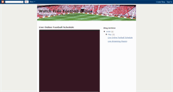 Desktop Screenshot of freefootballonline.blogspot.com