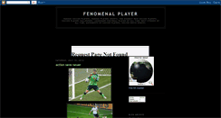 Desktop Screenshot of fenomenalplayer.blogspot.com