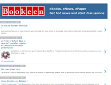 Tablet Screenshot of bookeenfr.blogspot.com