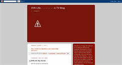 Desktop Screenshot of dvrlife.blogspot.com