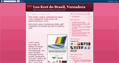 Desktop Screenshot of leokretbrasil.blogspot.com