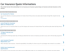 Tablet Screenshot of car-insurance-goodtips.blogspot.com