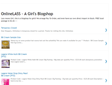 Tablet Screenshot of onlinelass.blogspot.com