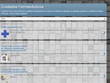 Tablet Screenshot of cuidadosfarmaceuticos.blogspot.com
