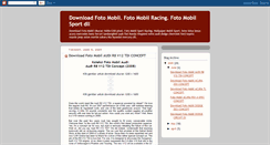 Desktop Screenshot of downloadfotomobil.blogspot.com