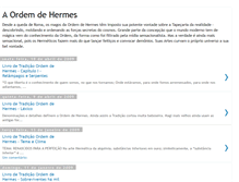 Tablet Screenshot of ordemdehermes.blogspot.com