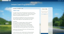 Desktop Screenshot of instantcashreview.blogspot.com