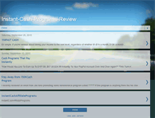 Tablet Screenshot of instantcashreview.blogspot.com