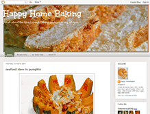 Tablet Screenshot of happyhomebaking.blogspot.com