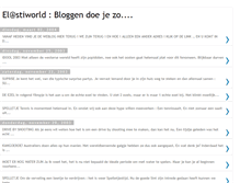 Tablet Screenshot of elastiworld.blogspot.com