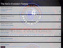 Tablet Screenshot of evolutionupdates.blogspot.com