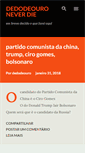 Mobile Screenshot of dedodeouro.blogspot.com